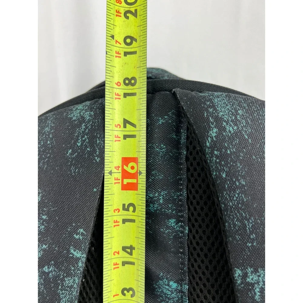 Outdoor Products Backpack Unisex Large Black Teal Acid Wash School Hiking Good